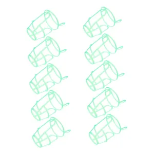 10pcs Hospital Infusion Bottle Grid Cover Plastic Net Bag Drip Bottle Holder Saline Holder Medical Equipment
