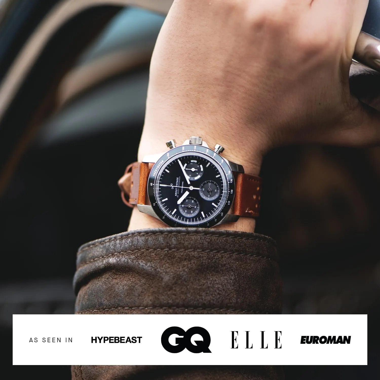 1960 Racing Chronograph Mens Watch, Stainless Steel