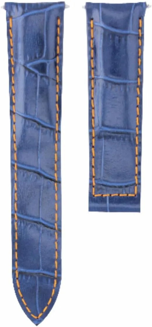 20MM Replacement Genuine Leather Watch Band Strap for Maurice Lacroix Retrograde