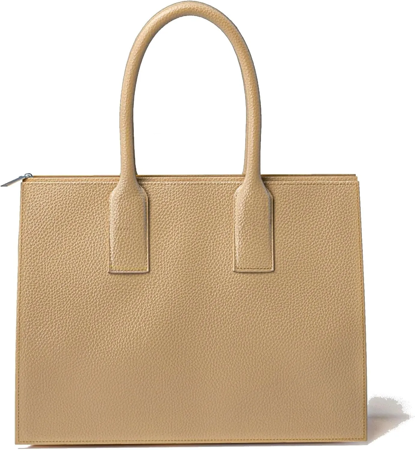 30636 Women's Hand Shoulder Bag Genuine Leather with Zip Compartments