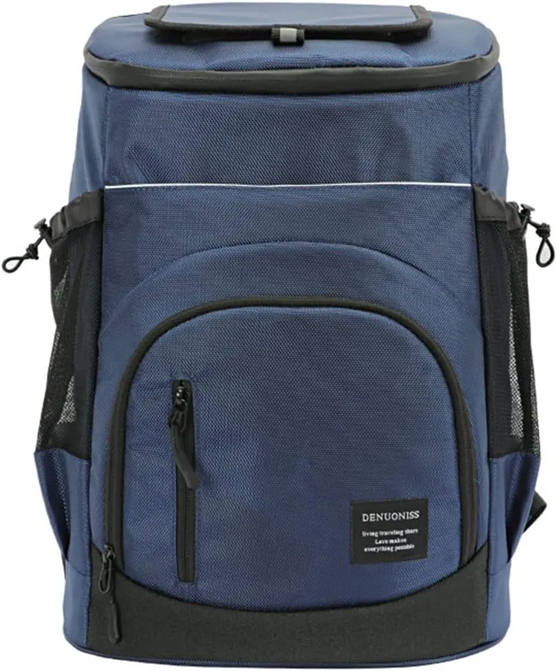30L Cool Bag Rucksack Insulated BackpackThermal Leakproof Cooler Backpack Picnic Bag Cooler Bag Large Capacity