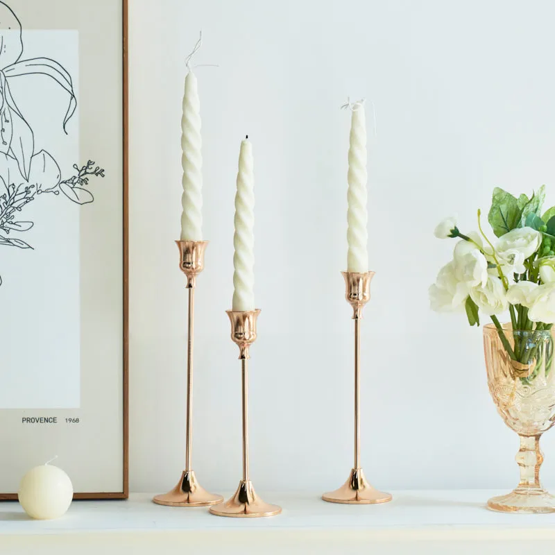 3pc Candlestick Holders Set