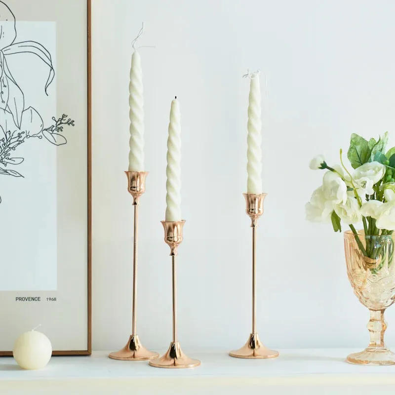 3pc Candlestick Holders Set