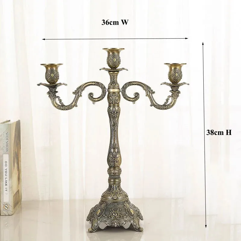 5-arms Candle Holders Wedding Candlesticks