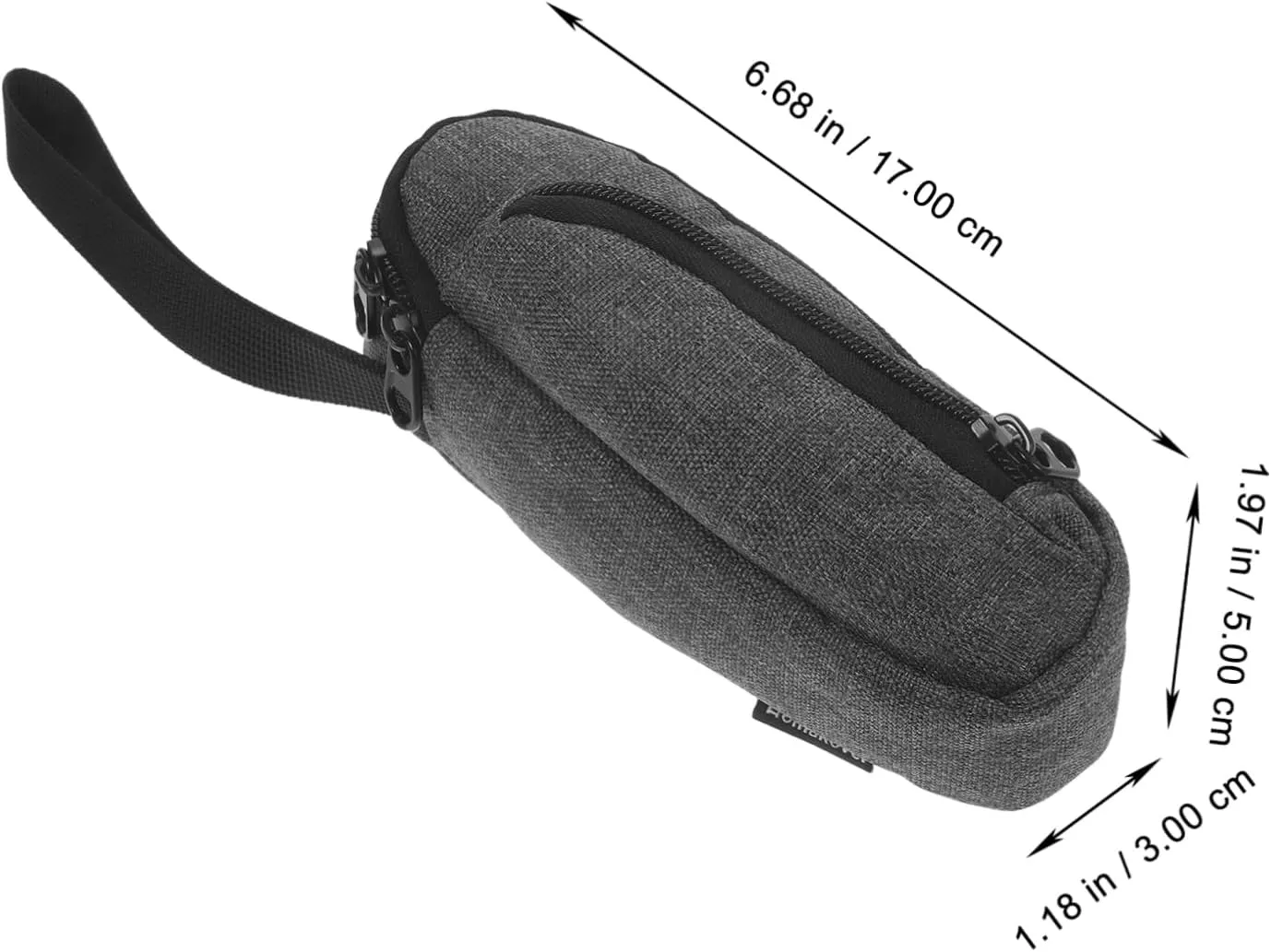 5pcs Portable Case for Recording Storage Protective Box for Electronic Office Remote Control Bag