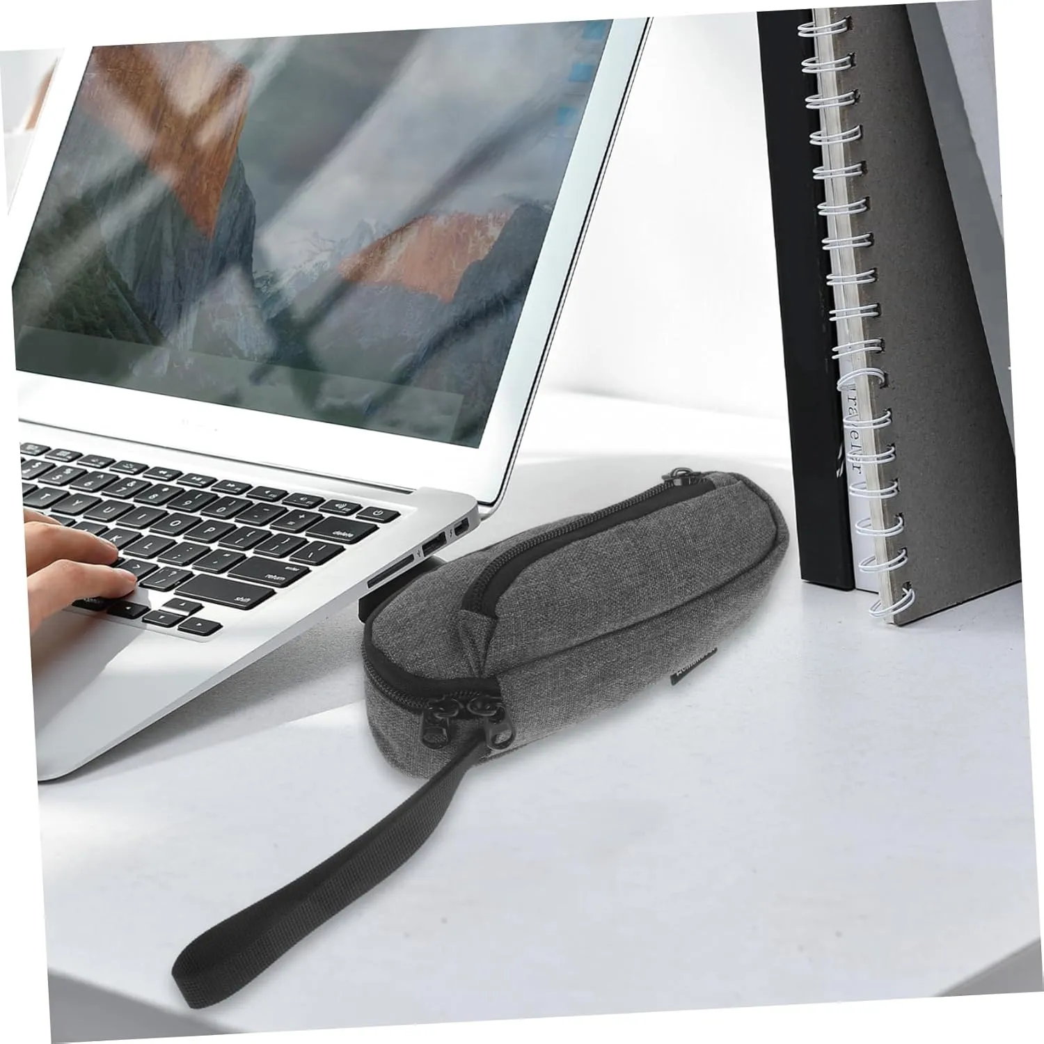 5pcs Portable Case for Recording Storage Protective Box for Electronic Office Remote Control Bag