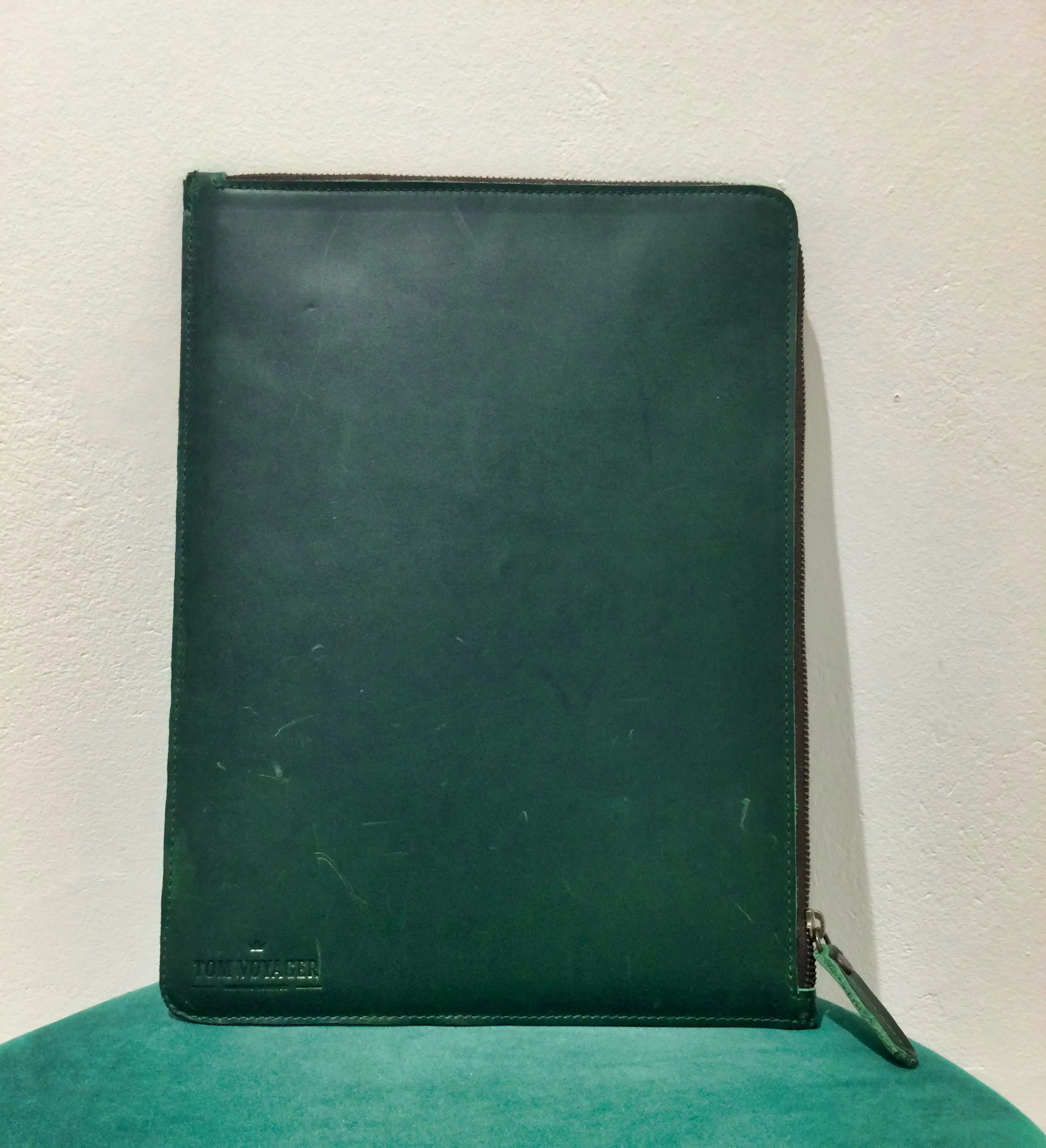 A4 Notebook Cover - Emerald Green