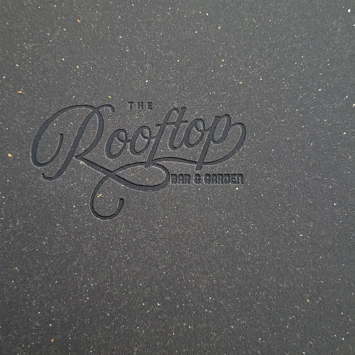 A5 Leather Menu Black or Light Tan with or without pockets