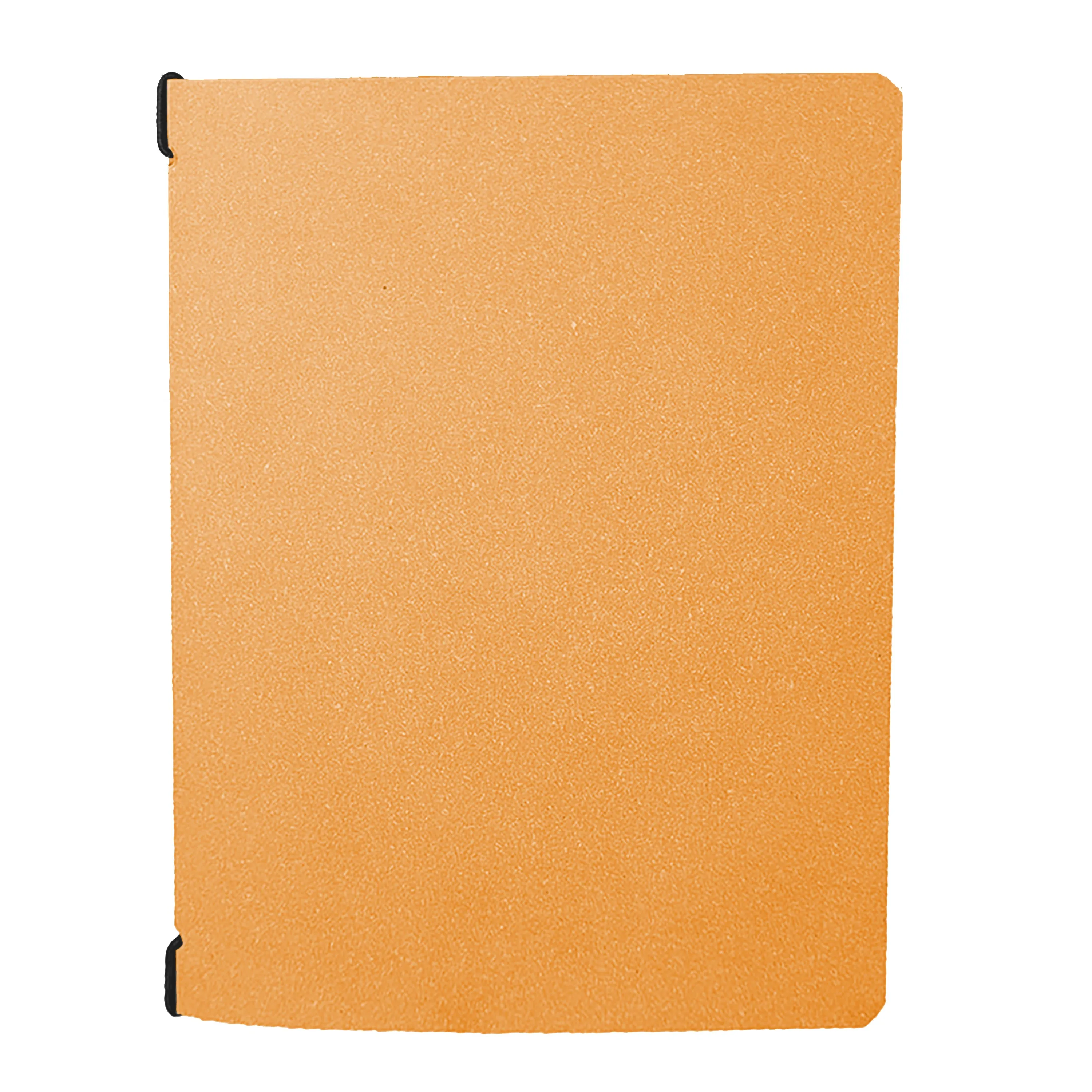 A5 Leather Menu Black or Light Tan with or without pockets