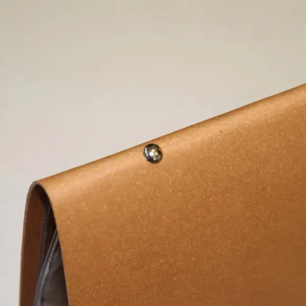 A5 Leather Menu Black or Light Tan with or without pockets