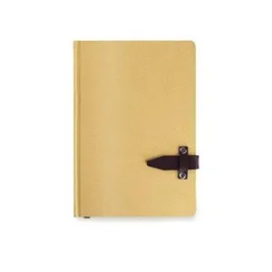 A5 Notebook with Leather Closure