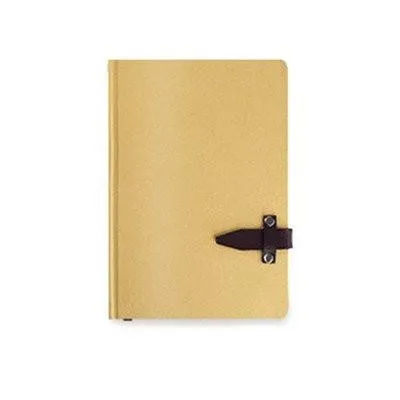 A5 Notebook with Leather Closure