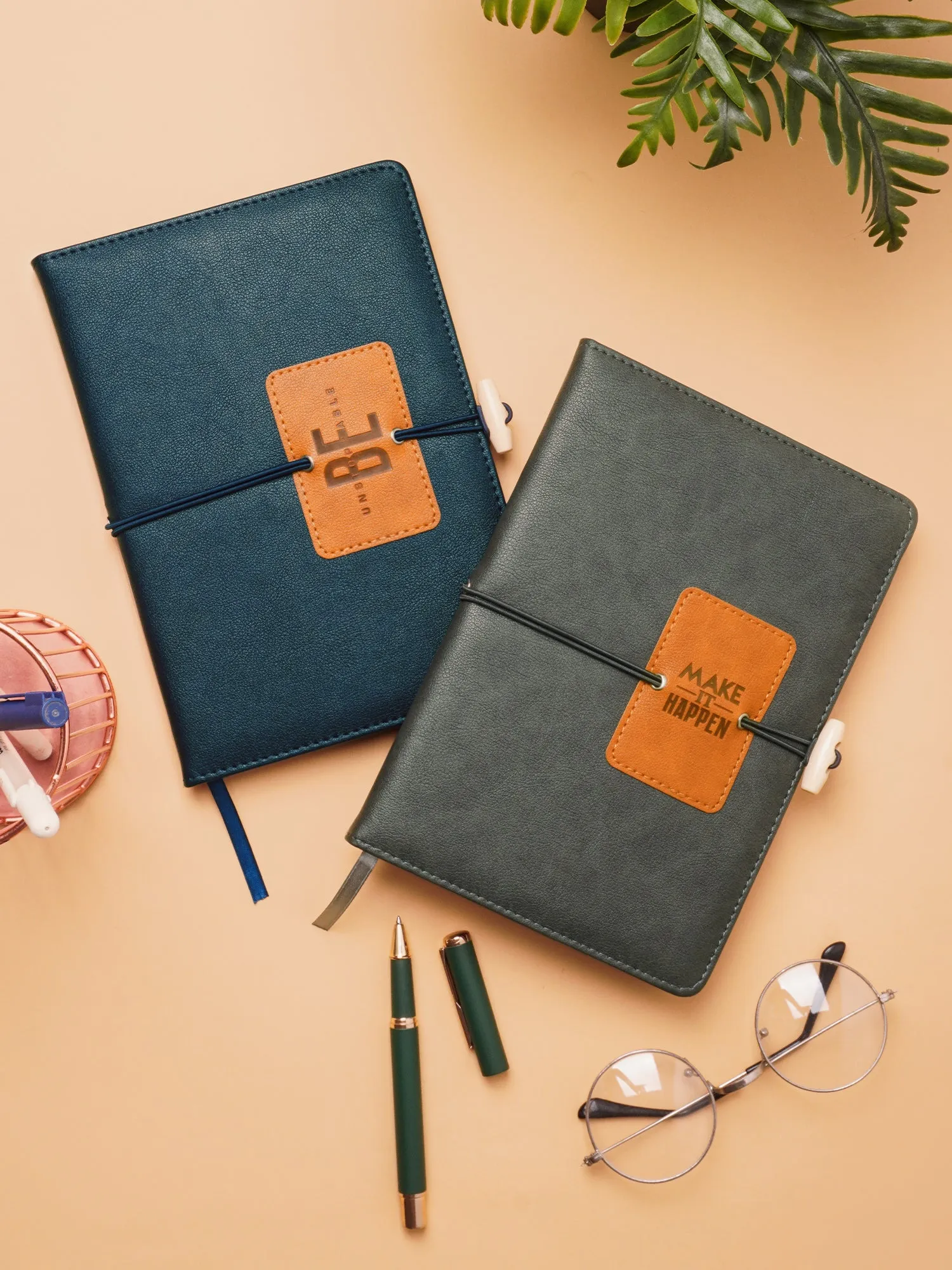 A5 Premium Executive Notebook - Pro Elite 1 (Blue)