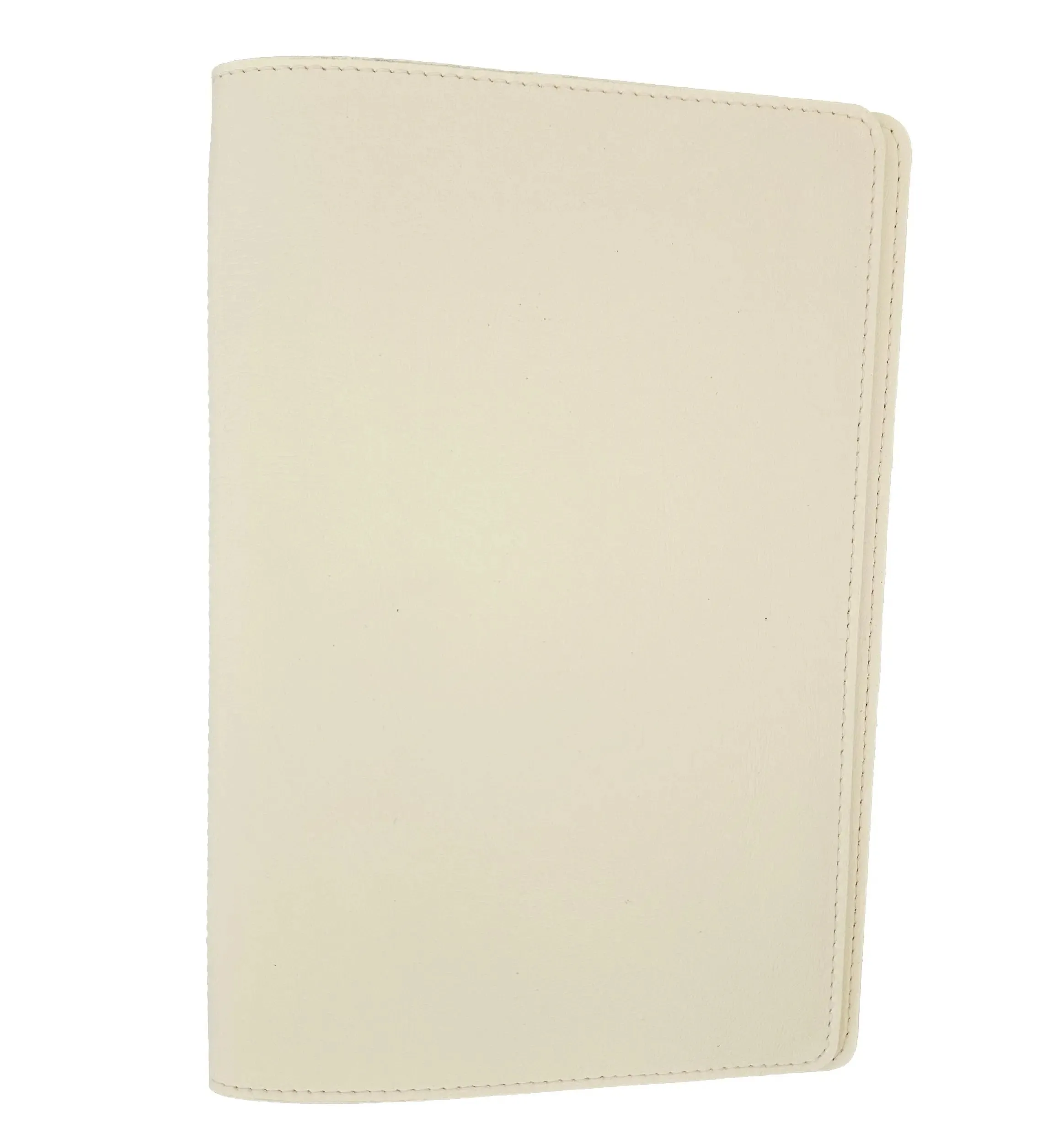 A5 White Faux Leather Carbon Rod Restaurant menu