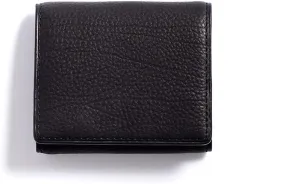 ACCESSORIES, Leather BOX type coin purse, Made In Japan, No.618602, Wine