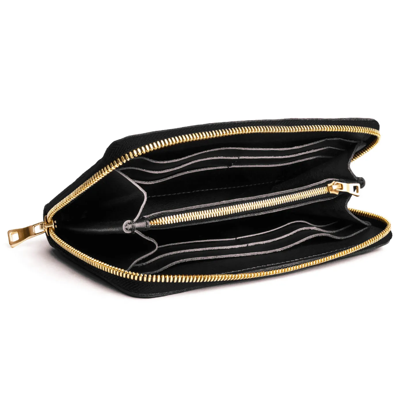 Accordion Zip Wallet