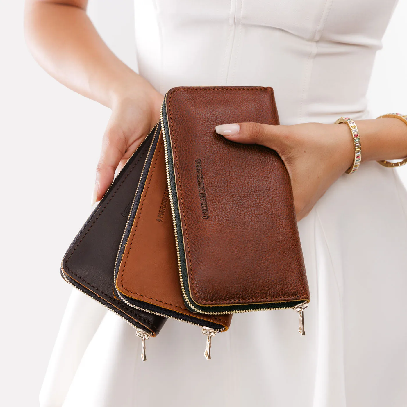 Accordion Zip Wallet