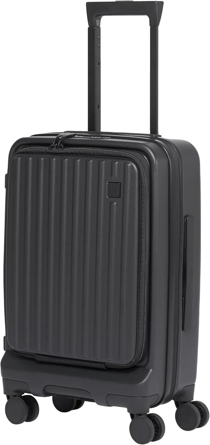 Acer Hardside Expandable Luggage Laptop Bag with Spinner Wheels, Black