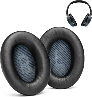 AHG Premium SoundLink AE2 Ear Pads Cushions Compatible with Bose SoundLink AE2 / Bose SoundLink Around Ear ii Wireless Headphones (Black). Premium Protein Leather | Extra Thick Soft High-Density Foam