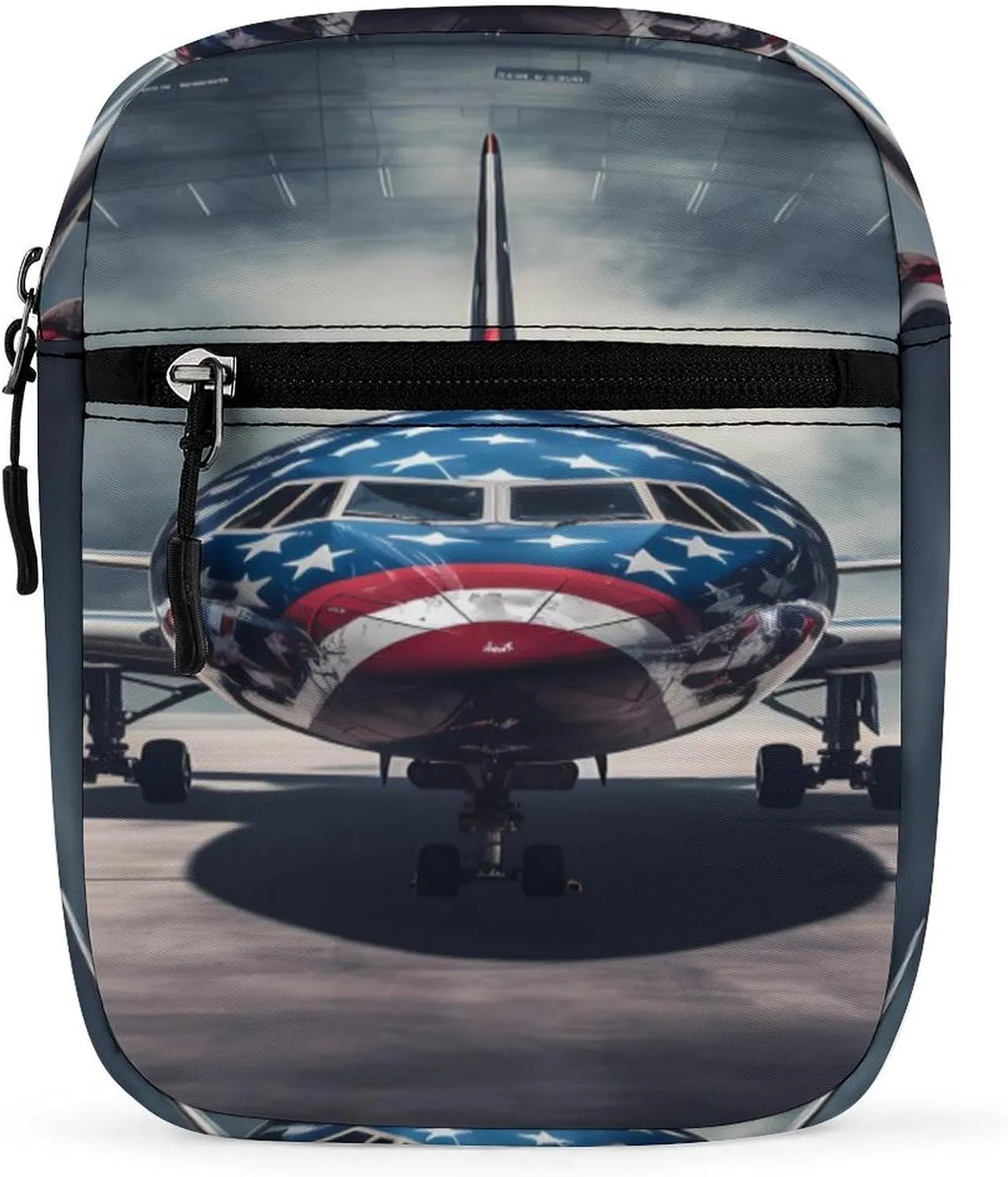 Aircraft Jets Crossbody Bag Sling Bag Fanny Pack Cross Body Fashion Waist Packs Belt Bag with Adjustable Strap