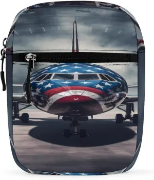 Aircraft Jets Crossbody Bag Sling Bag Fanny Pack Cross Body Fashion Waist Packs Belt Bag with Adjustable Strap
