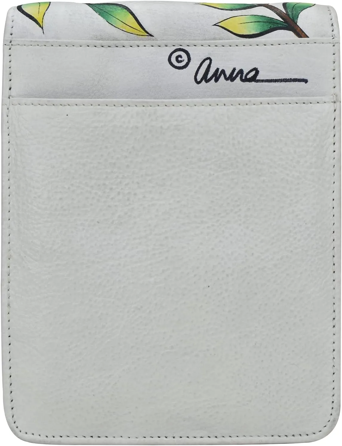 Anna by Anuschka Women's Hand-painted Leather Flap Convertible Crossbody Belt Bag
