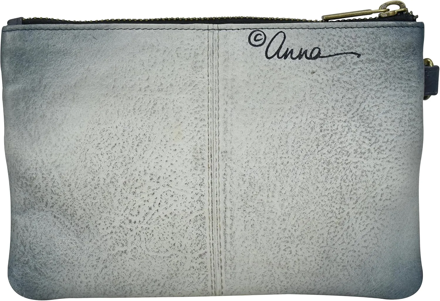Anna by Anuschka Women's Hand-Painted Leather Wristlet Organizer Wallet