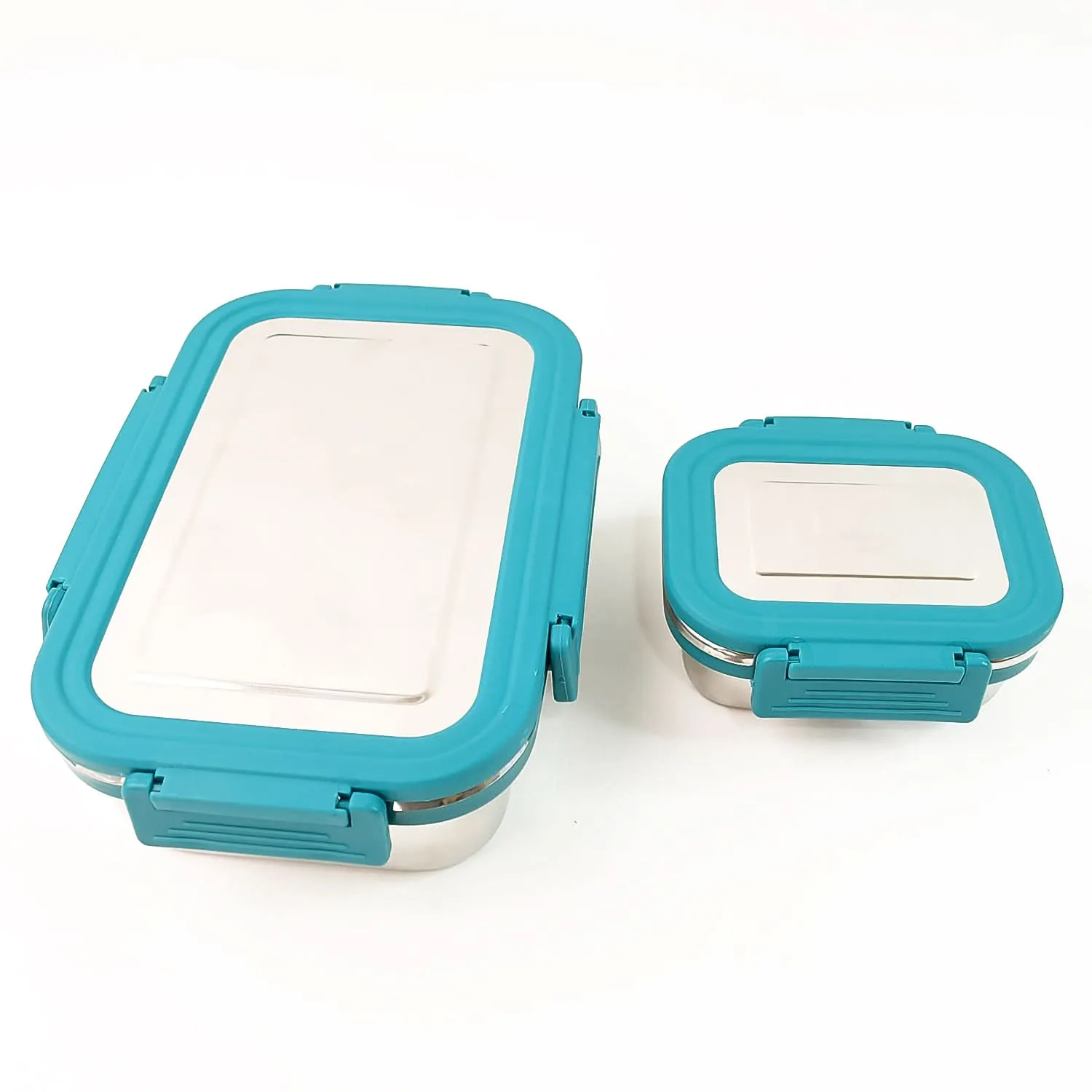 Apex Jerry Lunch Box Premium Stainless Steel Food Container (2 Pc  700 200 Ml Approx)
