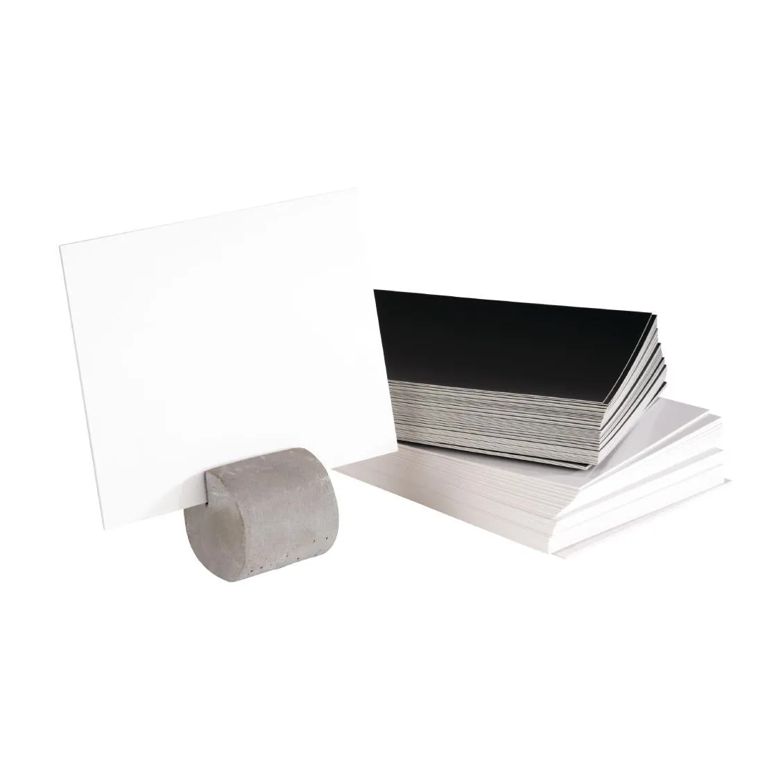 APS Concrete Effect Table Stand Round (4 pack)