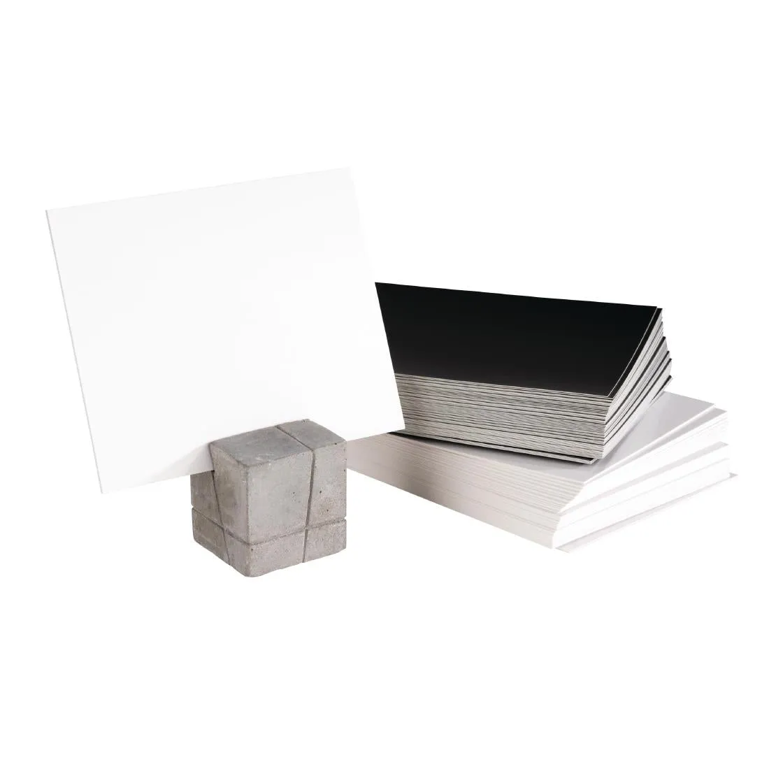 APS Concrete Effect Table Stand Square (4 pack)
