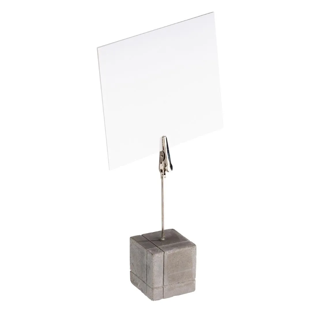 APS Concrete Effect Table Stand Square With Peg (4 pack)