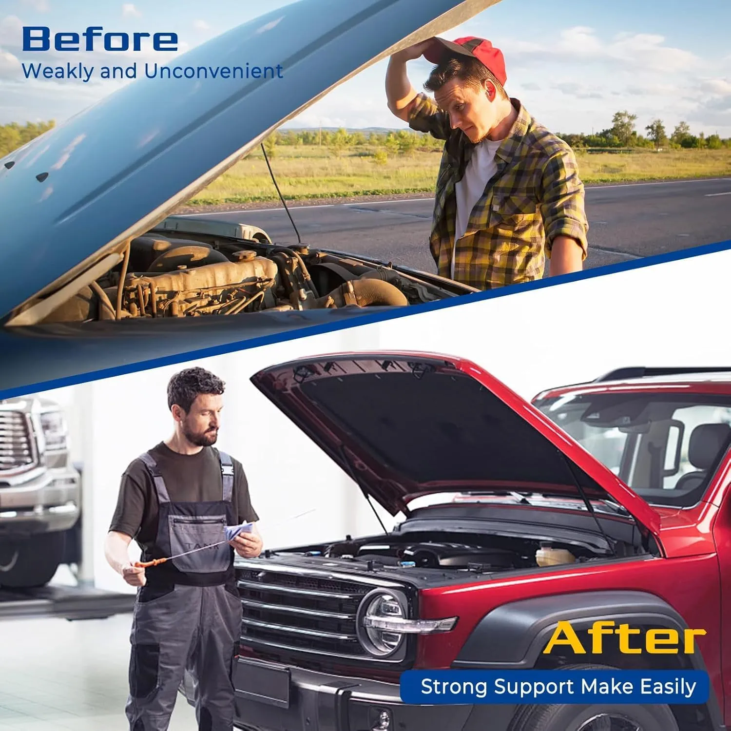 ARANA Trunk Struts Lift Support for Toyota Prius 2010-2015, Rear Hatch Replacement Shocks Fits 2010-2015 Toyota Prius Base/One/Two/Three/Four/Five/Persona/Premium/Touring/Plug-In, 2 Pcs