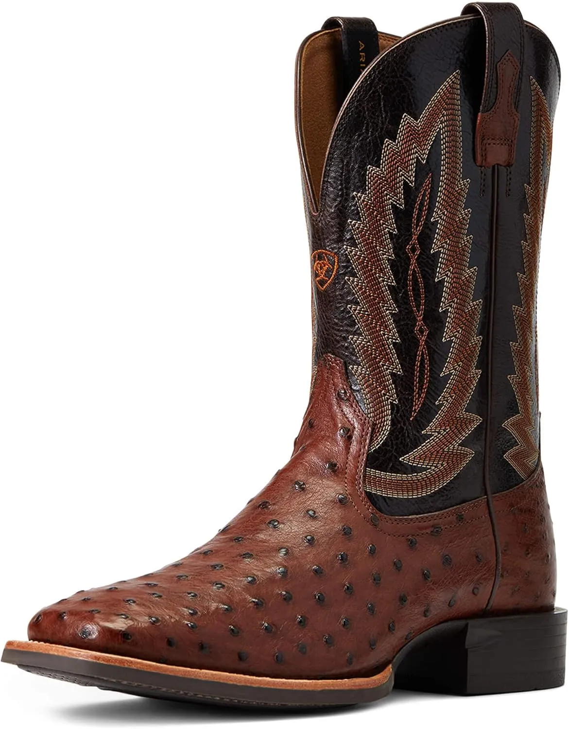ARIAT Men's Quantum Primo Ostrich Square Toe Cowboy Boot