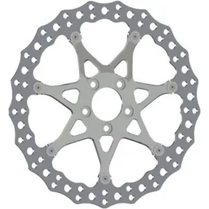 Arlen Ness 33-10102-203 14in. Two-Piece Floating Front Brake Rotor - Procross Chrome
