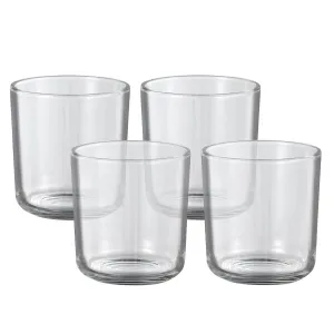 Aspen Creative 25709-4,Votive Candle Holder for Festival Decor,Wedding Parties,Holiday&Home Decor,3-1/4"Dia. x 3-1/2"H,4PK