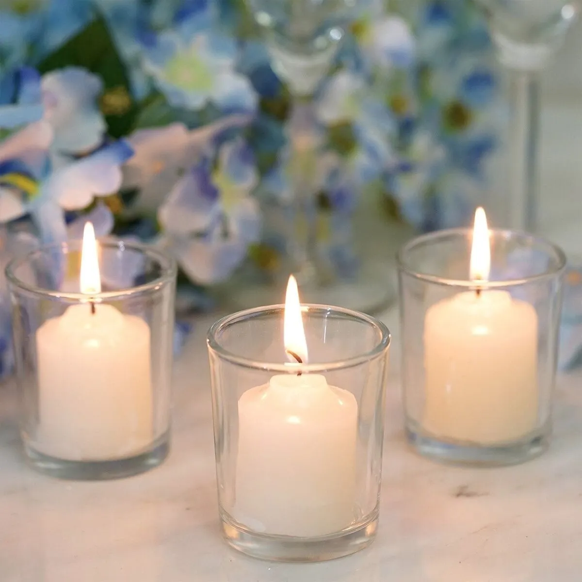 Aspen Creative 25709-4,Votive Candle Holder for Festival Decor,Wedding Parties,Holiday&Home Decor,3-1/4"Dia. x 3-1/2"H,4PK