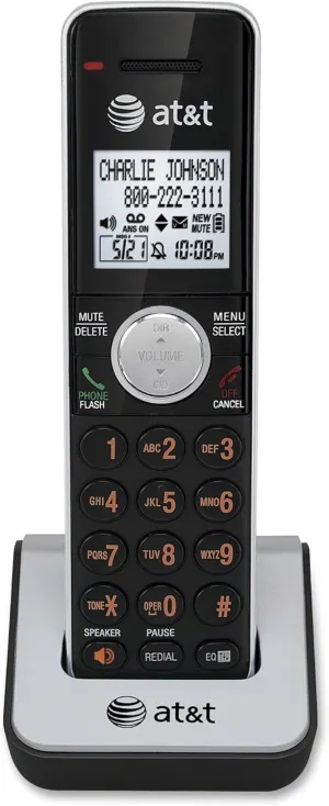 AT&T CL80101 Accessory Cordless Handset, Silver | Requires an AT&T CL81101, CL81201, CL81301, CL82101, CL82201, CL82251, CL82301, CL82401, CL82451, CL82501, or CL82601 Expandable Phone System to Operate