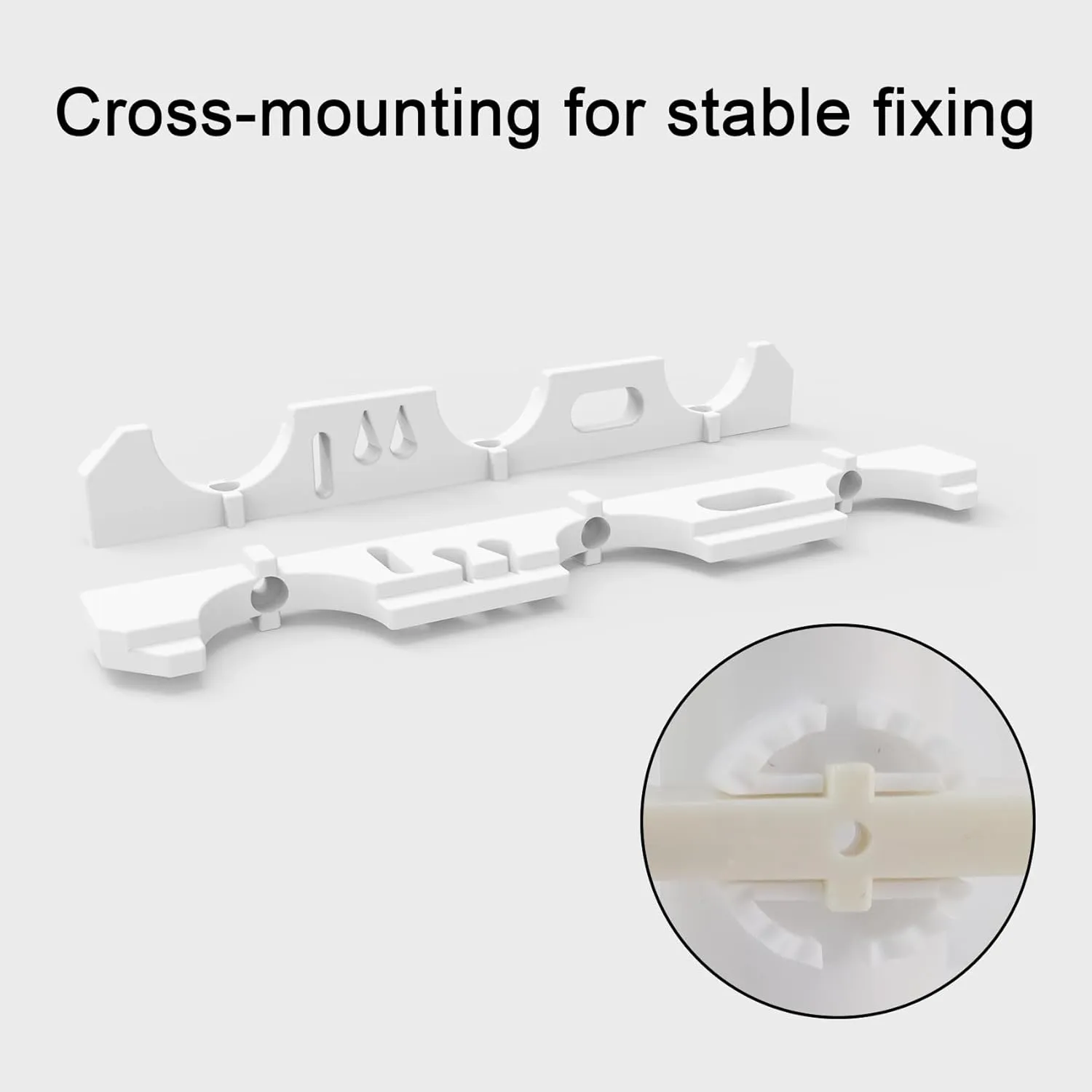 Aventik Tube Fishing Rod Holder Bracket Wall Mounted Boat Side Mount Tool Holder Tube Links with Screws 1/2/3/4/6 Pole Tube Fishing Rod Holders
