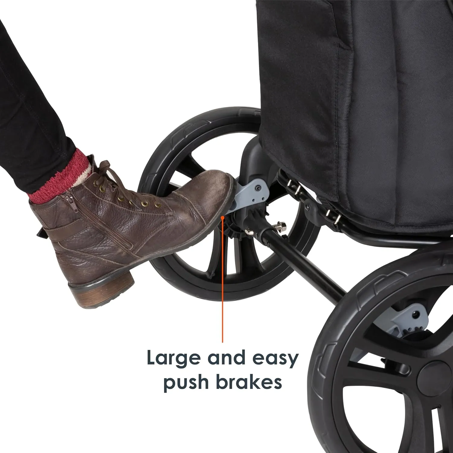 Baby Trend Expedition 2-in-1 Stroller Wagon PLUS, Ultra Black