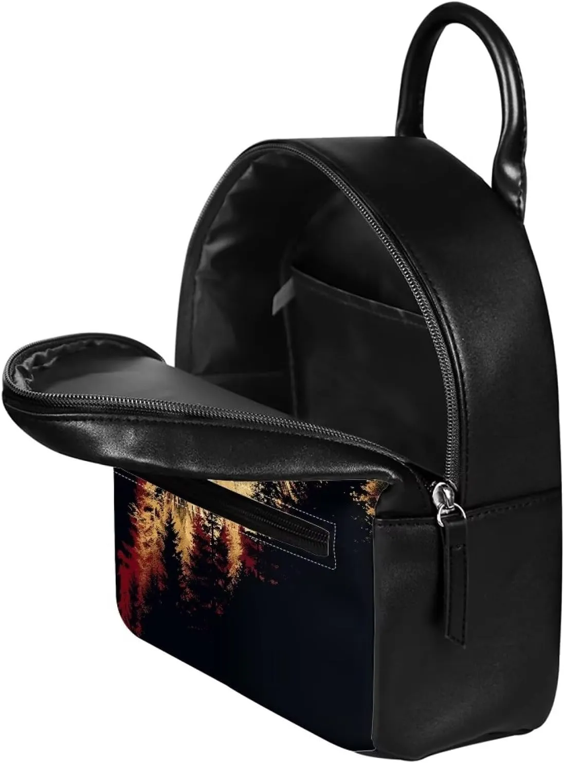 Backpack Purse for Women American Flag and Eagle Mini Backpack for Girls Mini Purse Shoulder Bags Casual Handbag Daypack for Travel Sports Hiking