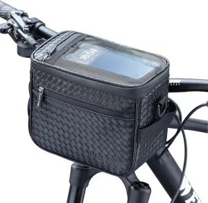 BAIGIO Bike Handlebar Bag with Touchscreen - Waterproof Bicycle Front Basket Cycling Accessory Storage Pack Small Shoulder Bag Insulated Lunch Bag with Removable Shoulder Strap