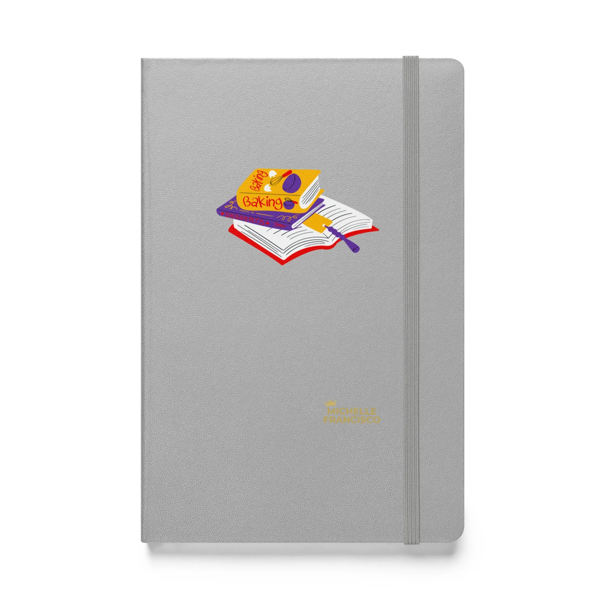 Baking Desserts Hardcover Bound Notebook