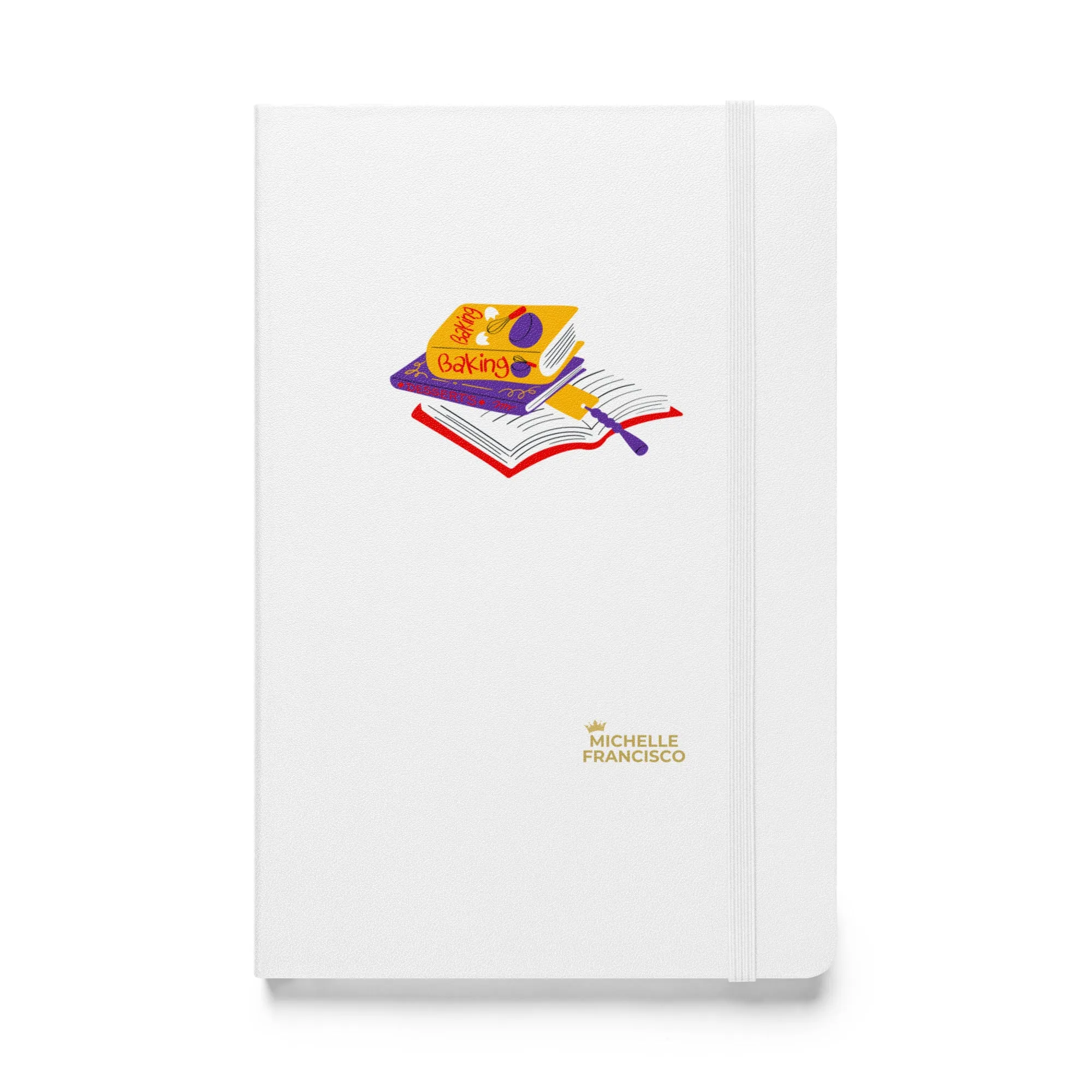Baking Desserts Hardcover Bound Notebook