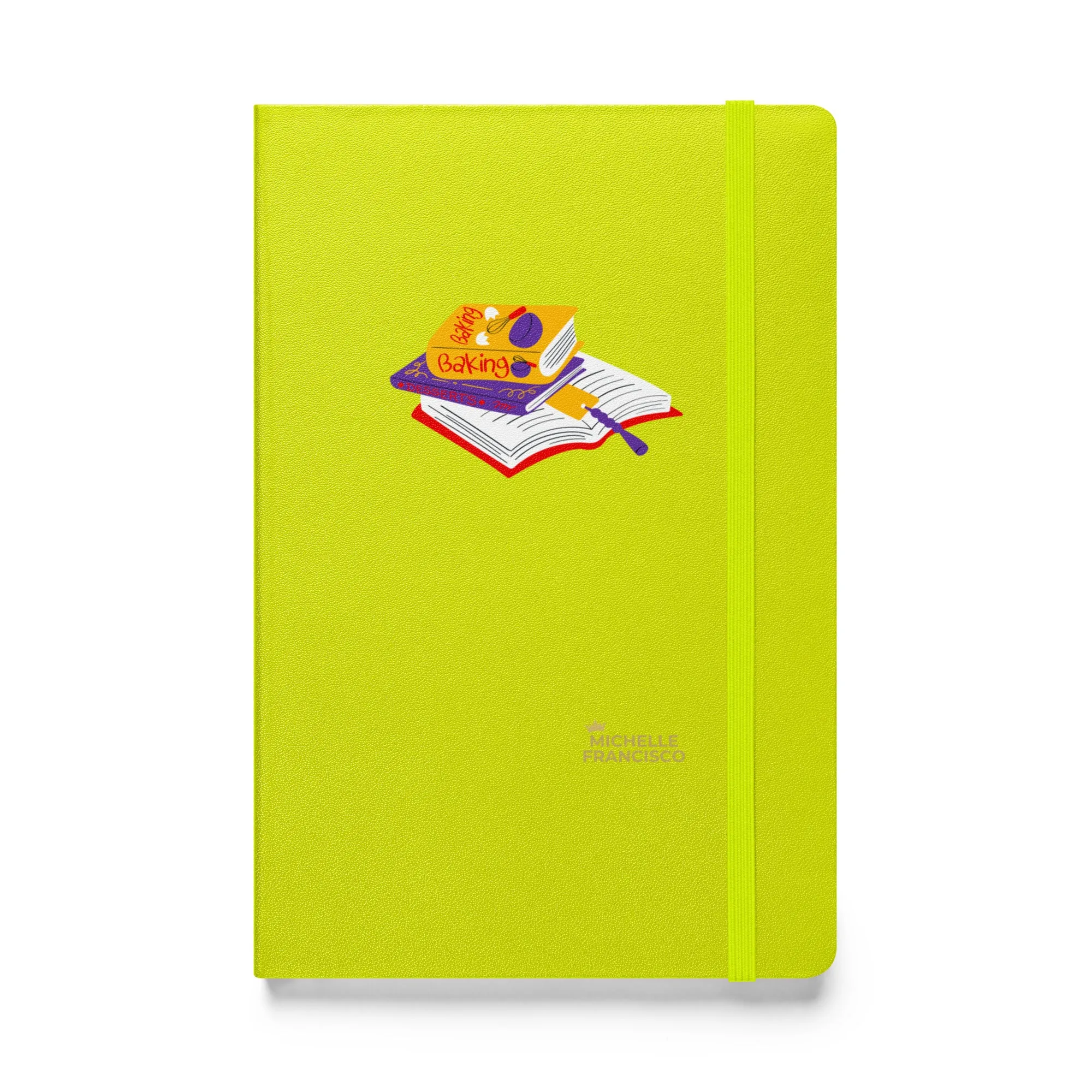 Baking Desserts Hardcover Bound Notebook