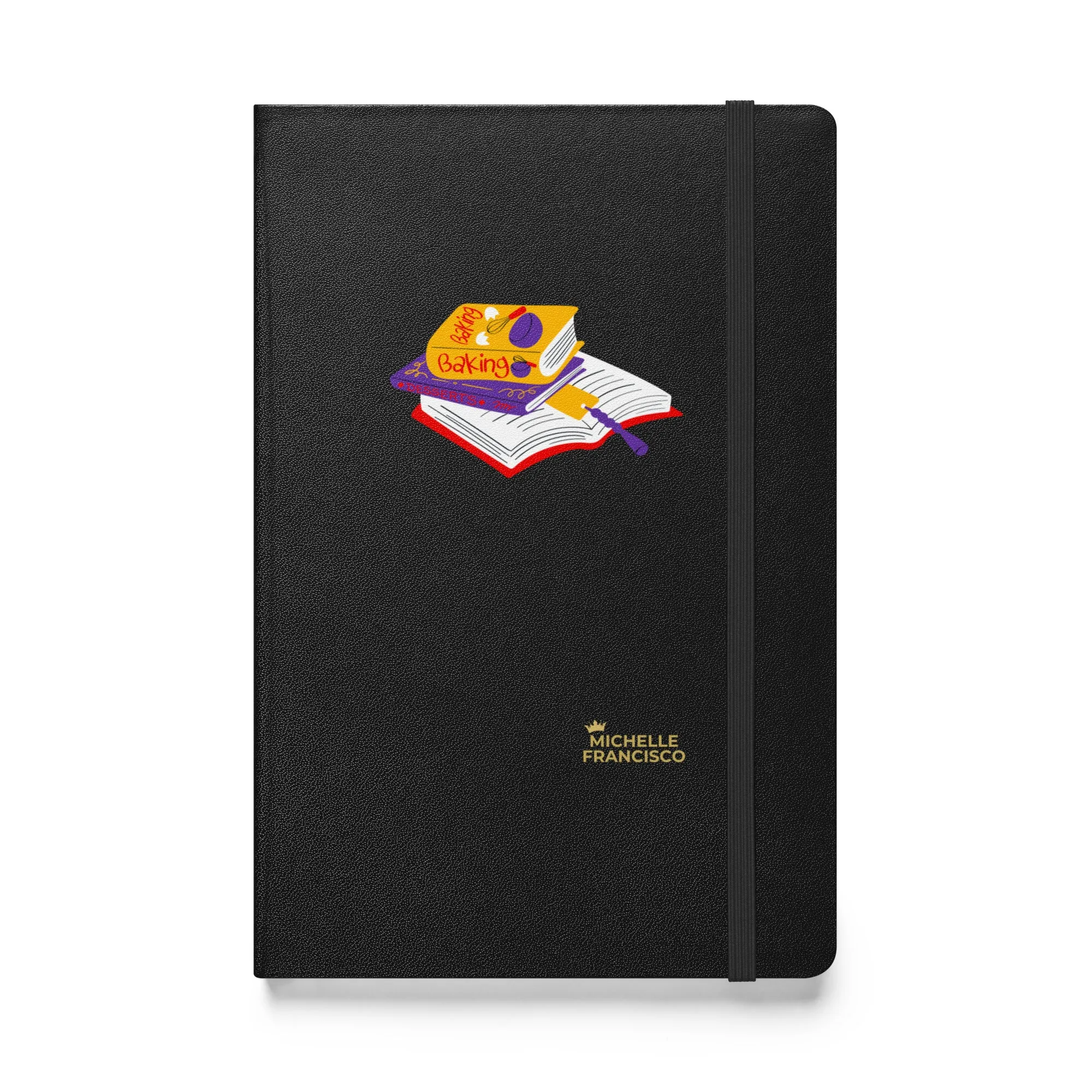 Baking Desserts Hardcover Bound Notebook