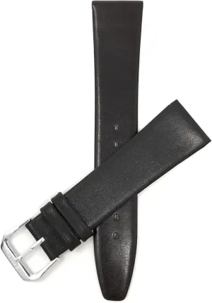 Bandini Extra Long (XL) 12mm Womens Italian Leather Watch Band Strap - Brown - Classic - Slim