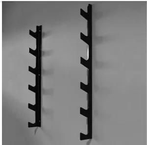 Barbell wall rack