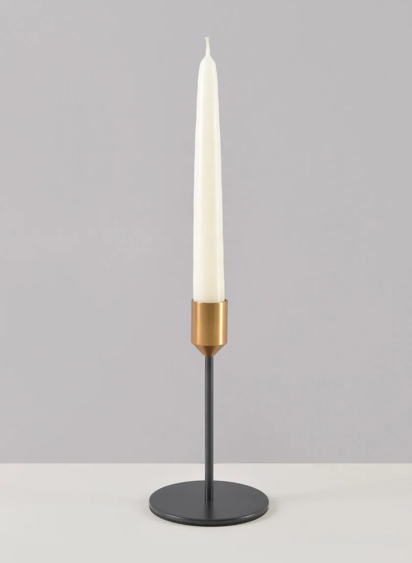 Barney Black Gold Taper Holder