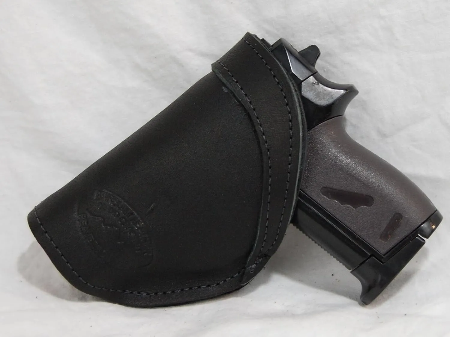 Barsony New Black Leather Inside The Waistband Holster for Mini/Pocket 22 25 380