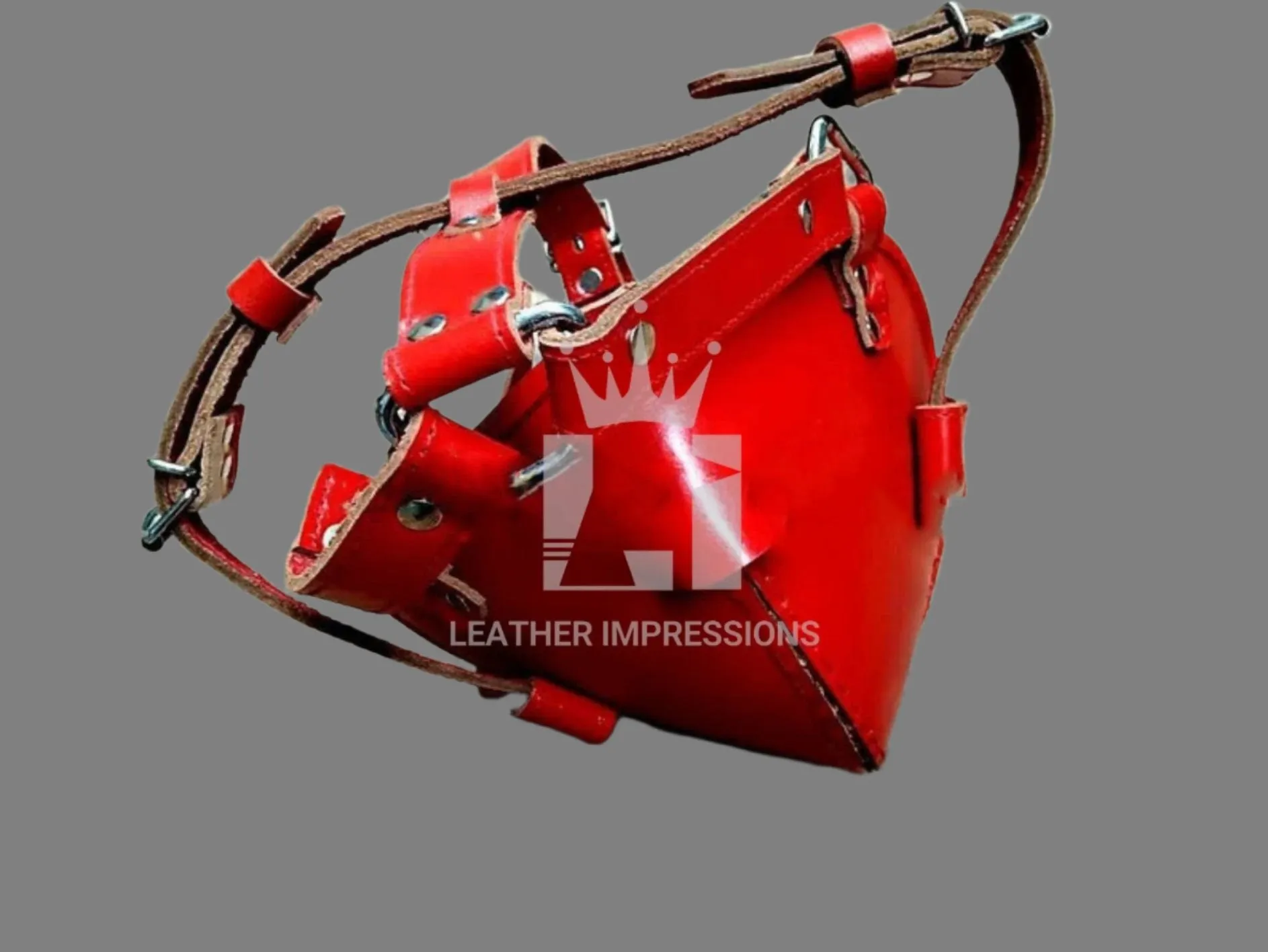 BDSM Head Harness And Muzzle